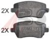 A.B.S. 37873 Brake Pad Set, disc brake